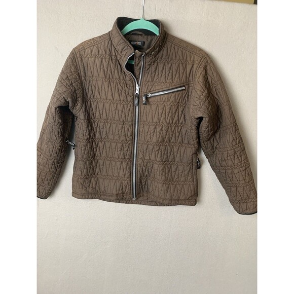 Kerrits Jackets & Blazers - Kerrits Equestrian Brown Quilted Riding Jacket Womans Size Medium Stablemate Zip